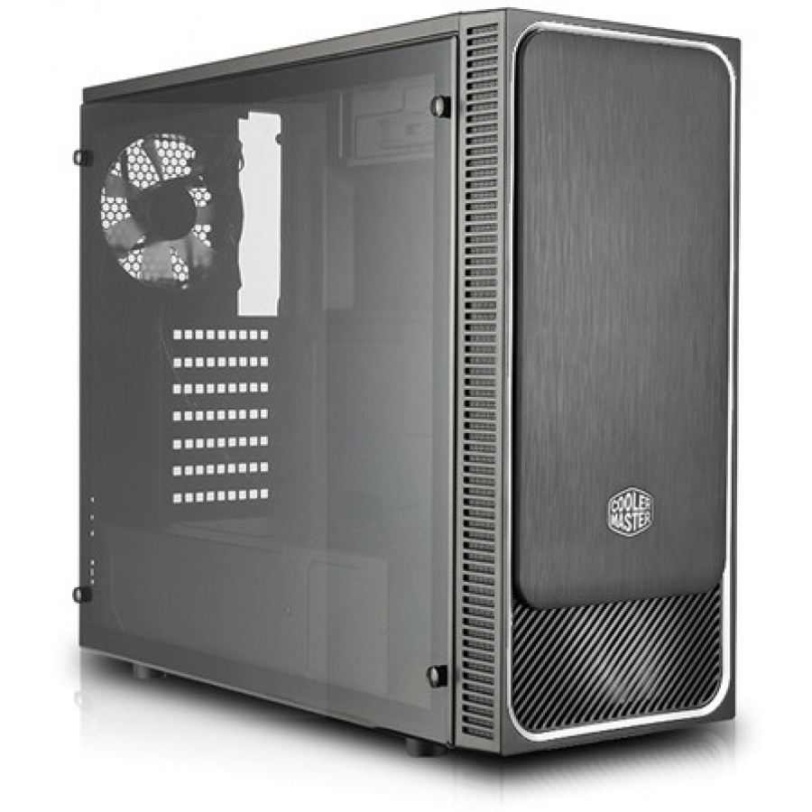 Obudowa Cooler Master Masterbox E500L Silver Midi Tower Z Oknem Bez Zasilacza