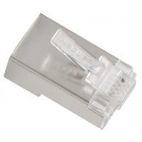 Wtyk Sieciowy RJ45 (8p8c) Lanberg Kat.5e FTP 20 Szt Do Linki I Do Drutu