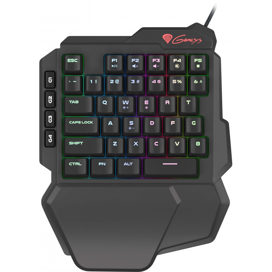 Klawiatura Dla Graczy Genesis Thor 100 Keypad Podświetlenie RGB Gamingowa