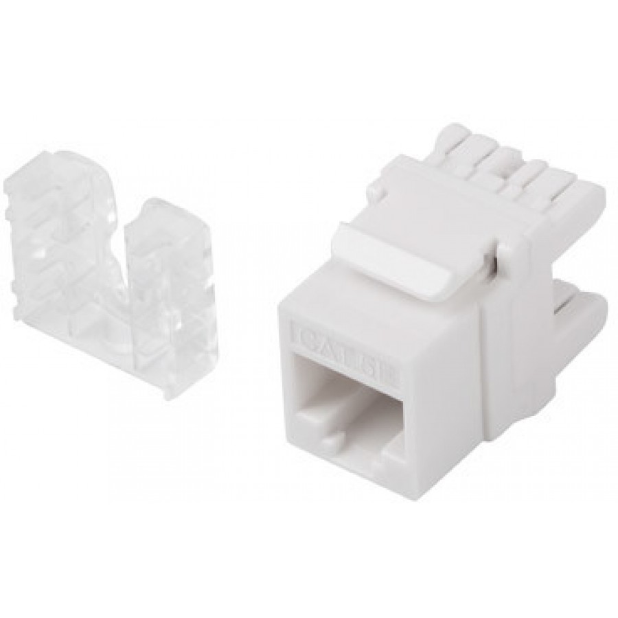 Moduł Keystone Gniazdo RJ45->LSA 180° UTP Kat.5e Do Puszki Montażowej Lanberg