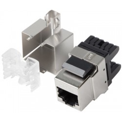 Moduł Keystone Gniazdo RJ45->LSA 180° FTP Kat.5e Do Puszki Montażowej Lanberg