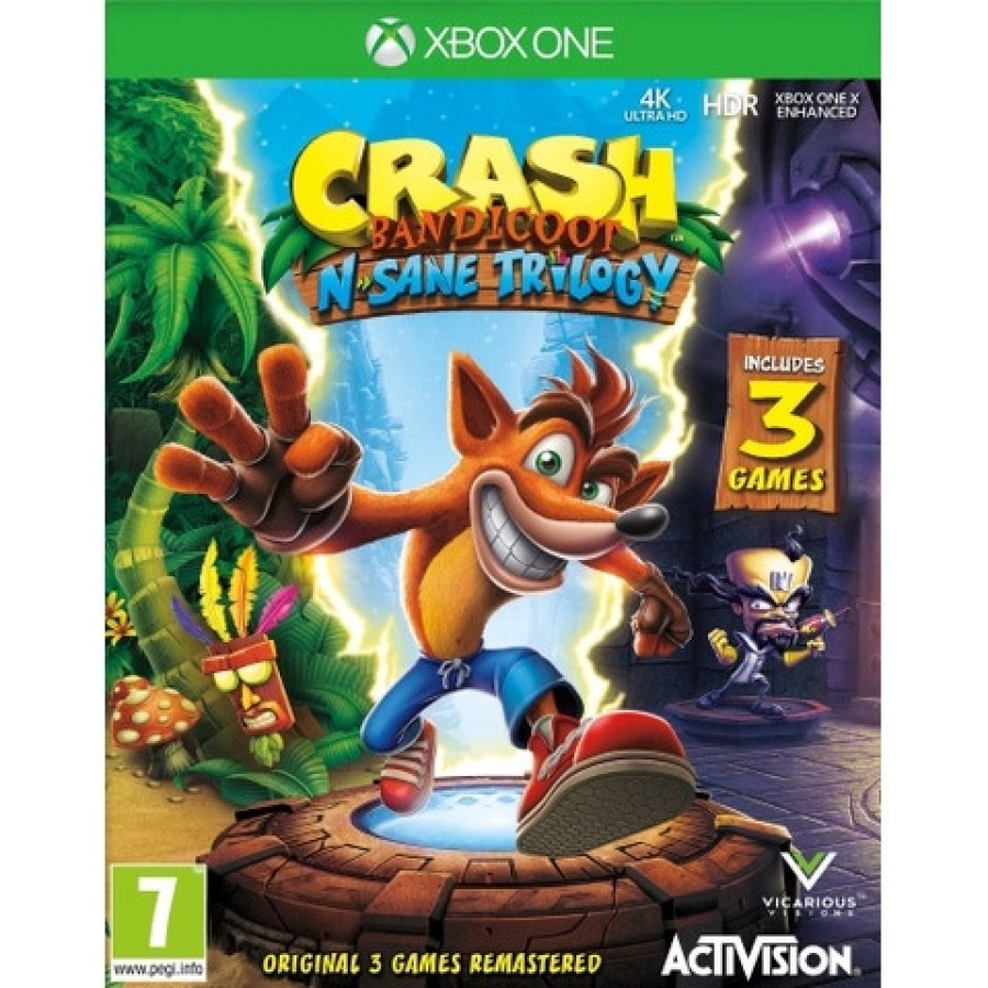 Gra Crash Bandicoot N. Sane Trilogy Xone