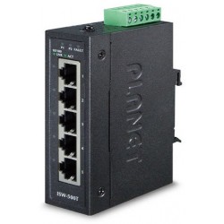 Switch Planet Isw-500t 5-Port 10/100tx Przemysłowy Niezarządzalny Din Rail