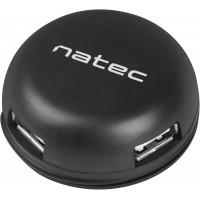 Hub USB 2.0 Natec Bumblebee 4-Porty Czarny