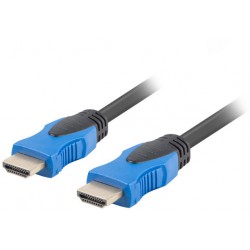 Kabel HDMI M/M V2.0 4k 0.5m Czarny Lanberg