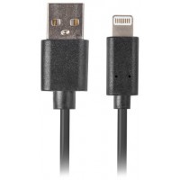 Kabel Lightning(M)->USB-A(M) 3m Czarny Lanberg