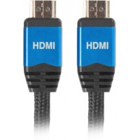 Kabel HDMI M/M V2.0 1.8m Czarny Premium Lanberg