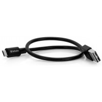 Kabel USB Micro-B(M)->A(M) 2.0 1m Czarny Verbatim