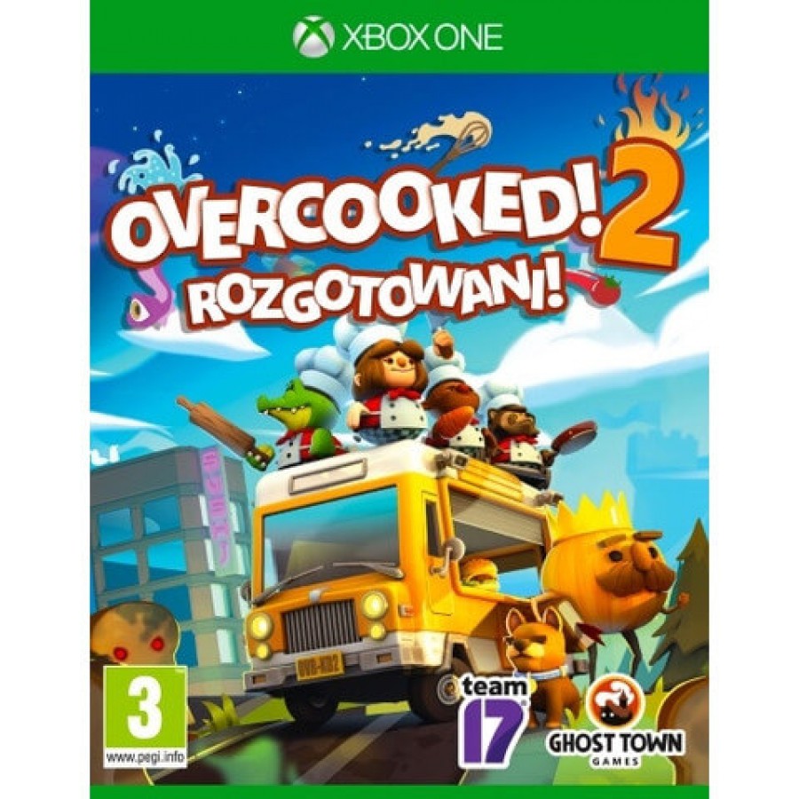 Gra Overcooked 2: Rozgotowani XONE