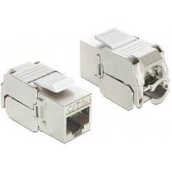 Moduł Keystone Gniazdo RJ45->Lsa Stp Cat 6a Do Puszki Montażowej Delock 24 Sztuki