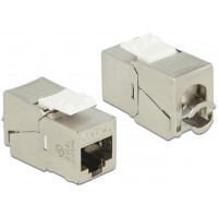 Moduł Keystone Gniazdo RJ45->Lsa Stp Cat 6a Do Puszki Montażowej Delock