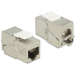 Moduł Keystone Gniazdo RJ45->Lsa Stp Cat 6a Do Puszki Montażowej Delock 24 Sztuki