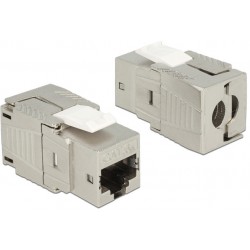 Moduł Keystone Gniazdo RJ45->Lsa Stp Cat 6a Do Puszki Montażowej Delock