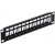 Patch Panel 12 Port 1u Do Modułów 10" Keystone Metal Black Delock