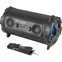 Głośnik Bluetooth Ugo Bazooka Karaoke 16W RMS Czarny Z Mikrofonem Boombox