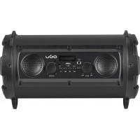 Głośnik Bluetooth Ugo Bazooka Karaoke 16W RMS Czarny Z Mikrofonem Boombox