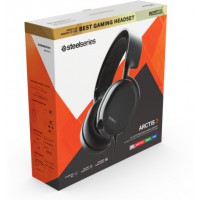 Słuchawki Nauszne Steelseries Arctis 3 2019 Edition Z Mikrofonem Czarne