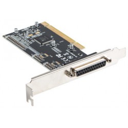 Karta PCI LPT (DB25) X1 Lanberg + Śledź Low Profile