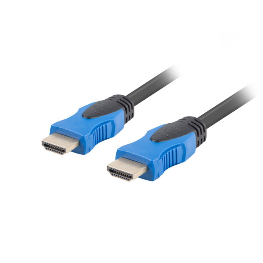 Kabel HDMI M/M V2.0 4k 7.5m Pełna Miedź Czarny Lanberg