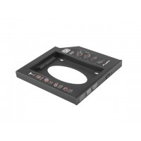 Adapter HDD Ramka 5.25"->2.5" Slim 12.7mm HDD W Miejsce CD, DVD W Laptopie, Lanberg