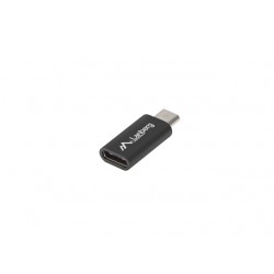 Adapter USB Type-C(F)-Micro-B(M) 2.0 Black Lanberg