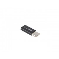 Adapter USB Type-C(M)-Micro-B(F) 2.0 Black Lanberg