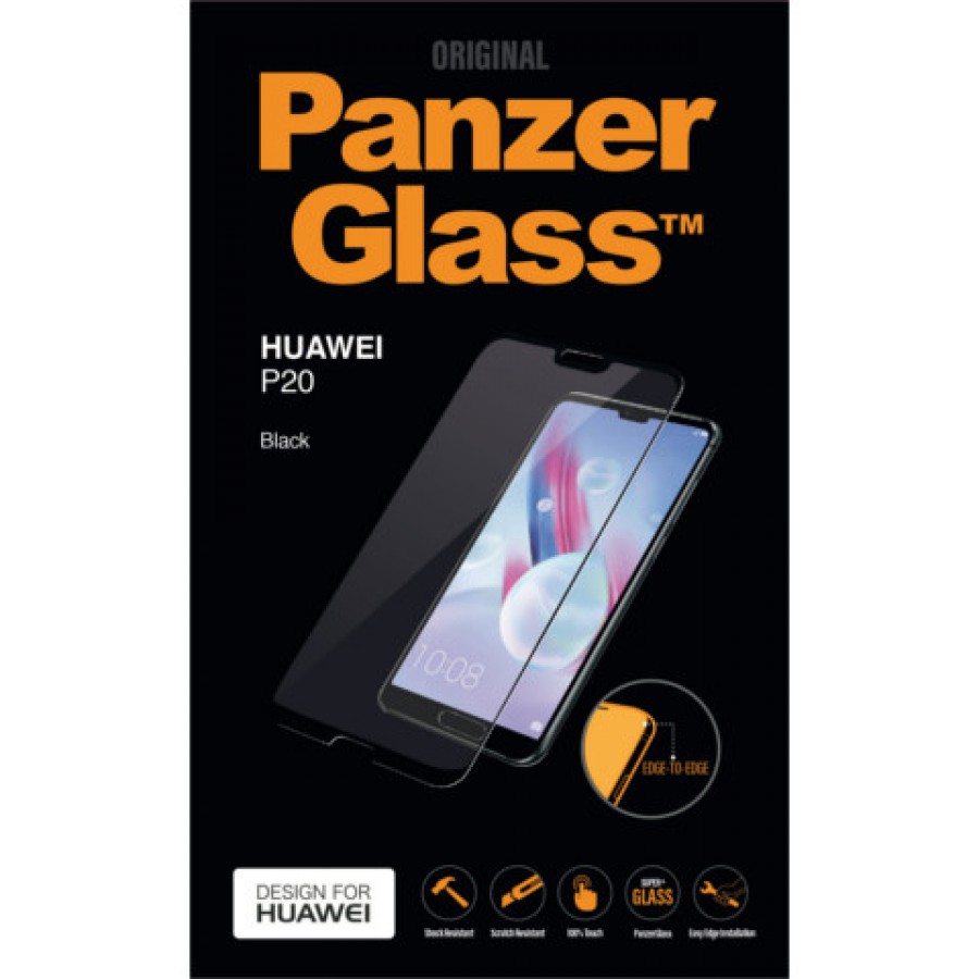 Szkło Hartowane Panzerglass Do Huawei P20 Czarny