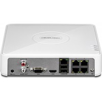 Zestaw Do Monitoringu Rejestrator NVR 4 Kanałowy Trendnet POE + 2 Kamery TV-IP320PI + 1TB HDD