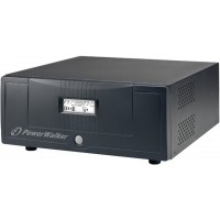 Inverter Powerwalker 1200VA Ładowarka 20A, Czysta Fala Sinusoidalna, Bez Akumulatorów Schuko