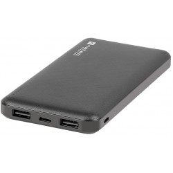 Power Bank Extreme Media Slim 10000mAh 2x USB-A + 1x USB-C Czarny