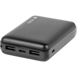 Power Bank Extreme Media Compact 10000mAh 2x USB-A + 1x USB-C Czarny