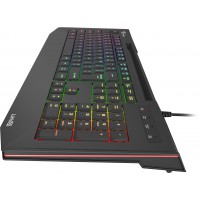 Klawiatura Dla Graczy Genesis Lith 400 RGB X-Scissor Podświetlenie RGB Oprogramowanie Slim