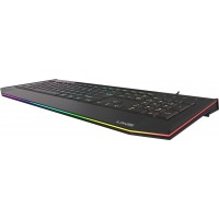 Klawiatura Dla Graczy Genesis Lith 400 RGB X-Scissor Podświetlenie RGB Oprogramowanie Slim