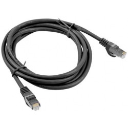 Patchcord Kat.6 FTP 2m Czarny Lanberg