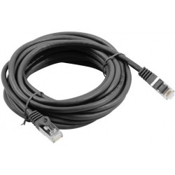 Patchcord Kat.6 FTP 5m Czarny Lanberg