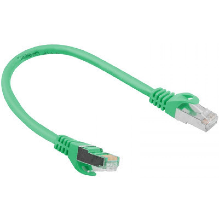 Patchcord Kat.6 FTP 0.25m Zielony Lanberg