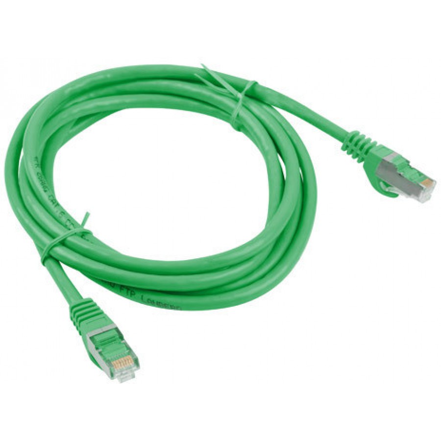 Patchcord Kat.6 FTP 0.5m Zielony Lanberg