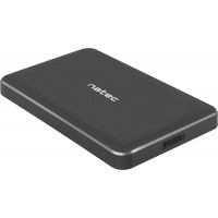 Obudowa HDD/SSD Zewnętrzna Natec Oyster Pro 2.5" USB 3.0 Aluminium Czarna Slim