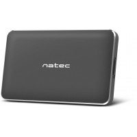 Obudowa HDD/SSD Zewnętrzna Natec Oyster Pro 2.5" USB 3.0 Aluminium Czarna Slim