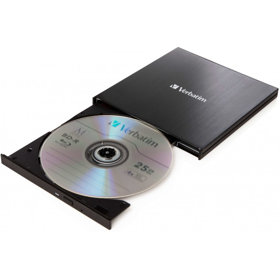 Napęd Zewnętrzny Verbatim Blu-Ray X6 USB3.1 USB-C + M-Disc