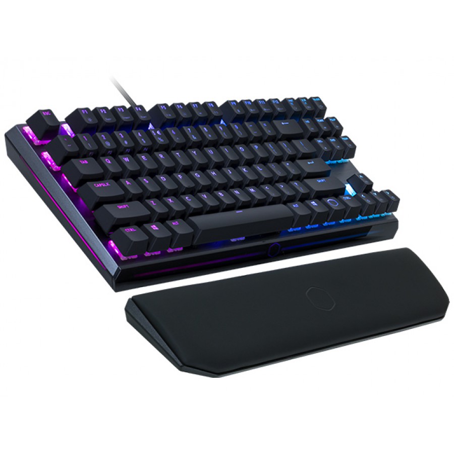 Klawiatura Dla Graczy Cooler Master Masterkeys MK 730 Mechaniczna Podświetlenie RGB Cherry MX Brown