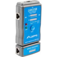 Tester Kabli RJ-45, RJ-11, USB Lanberg NT-0403