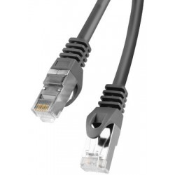 Patchcord Kat.5e FTP 1.5m Czarny Lanberg