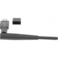 Bezprzewodowa Karta Sieciowa USB Lanberg NC-0150-WE N150 1 Zewnętrzna Antena