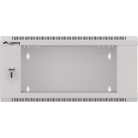 Szafa Instalacyjna Rack Wisząca 19" 4u 570x450 Szybki Montaż Szara Lanberg Flat Pack