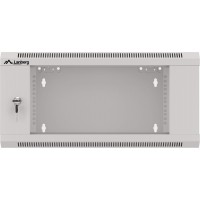 Szafa Instalacyjna Rack Wisząca 19" 4u 570x600 Szybki Montaż Szara Lanberg Flat Pack