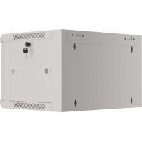 Szafa Instalacyjna Rack Wisząca 19" 6u 570x450 Szybki Montaż Szara Lanberg Flat Pack