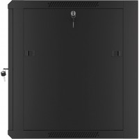 Szafa Instalacyjna Rack Wisząca 19" 12u 570x600 Szybki Montaż Czarna Lanberg Flat Pack