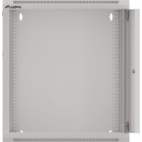 Szafa Instalacyjna Rack Wisząca 19" 12u 570x600 Szybki Montaż Szara Lanberg Flat Pack