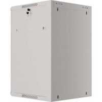 Szafa Instalacyjna Rack Wisząca 19" 18u 570x600 Szybki Montaż Szara Lanberg Flat Pack